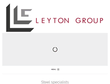 Tablet Screenshot of leytongroup.com